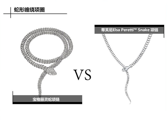 蛇形缠绕项链
